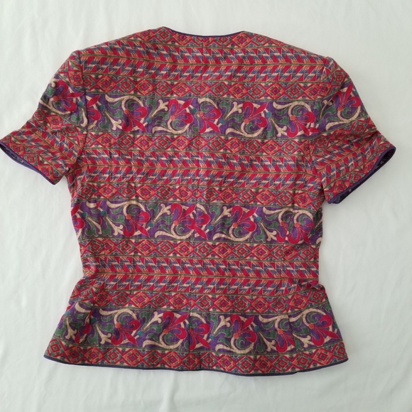 Vintage Crop Top 55% Linen Size 4P - Picture 2 of 11